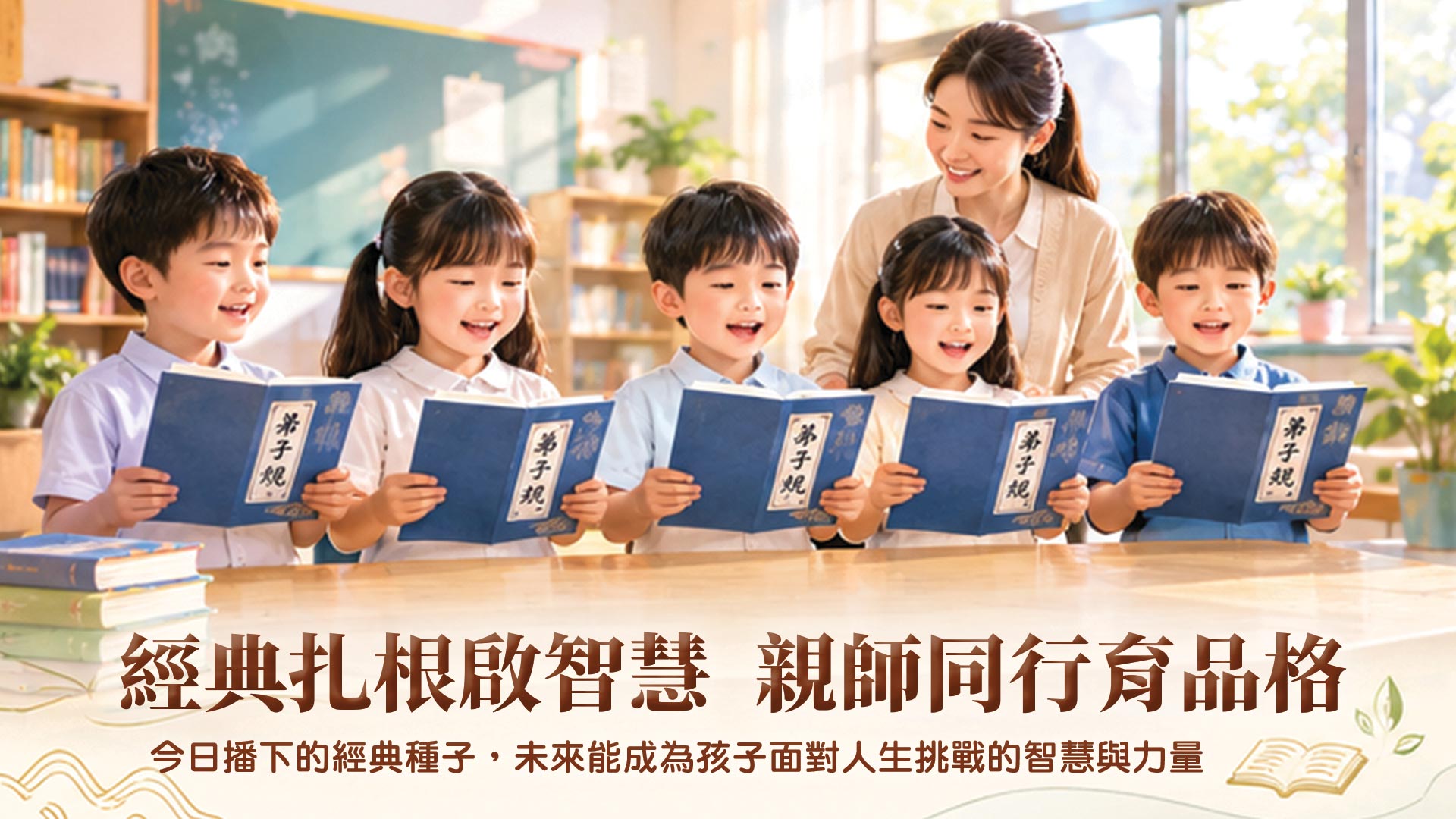 經典扎根啟智慧·親師同行育品格
